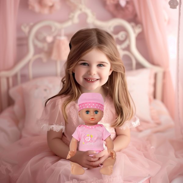 12 inch Baby Doll Clothes[6 Sets](Include 4 Hats + 1 Bowknot ) - Image 2