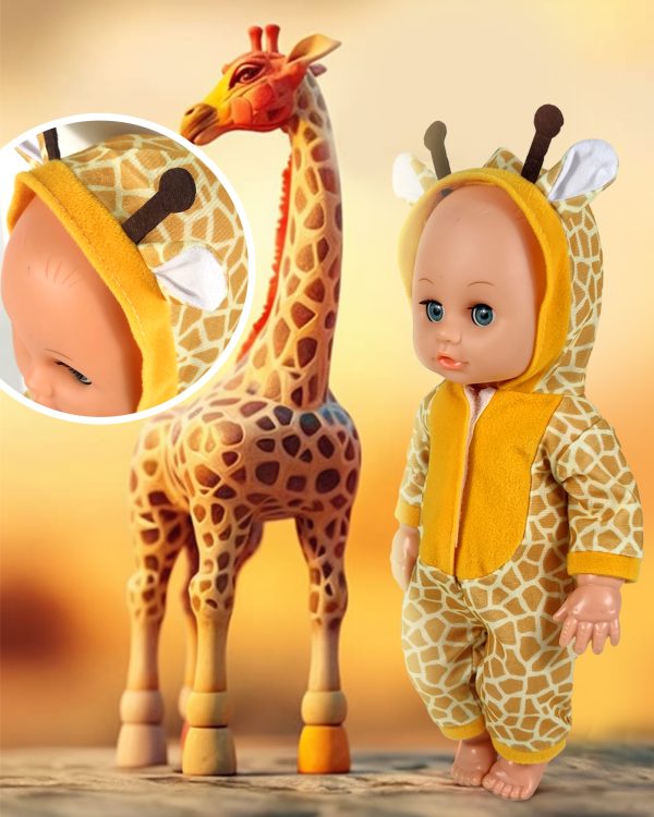 12 inch Baby Doll Clothes[6 Sets Animal Styling ] for 10/11 /12 inch Dolls - Image 4