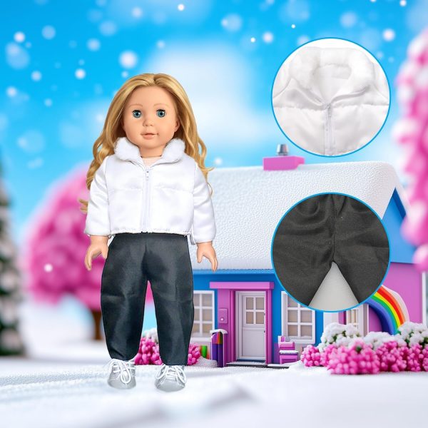 18 inch Doll Clothes Accessories for Girl Doll Clothes(10 Set) - Image 2