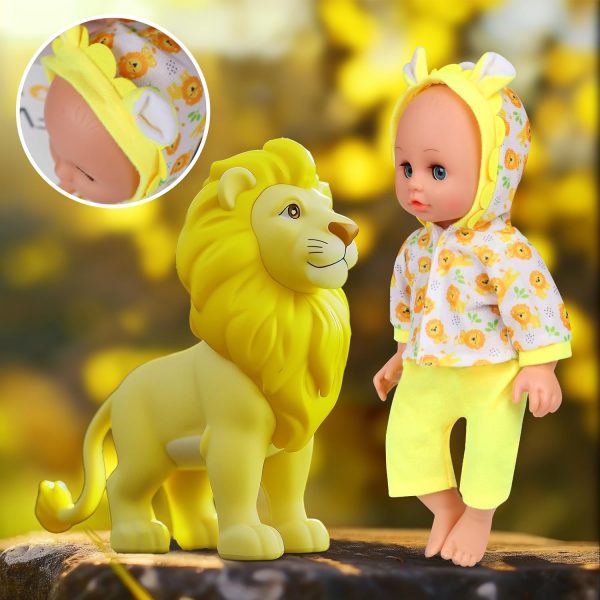12 inch Doll Clothes[8 Sets Animal Styling ] for 10/11/12 inch Baby Girls Boys(8 Set) - Image 6