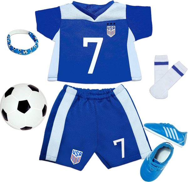 18 inch Doll Clothes Accessories -Compatible with 18 Inch Girl Dolls (Sports) - Image 5