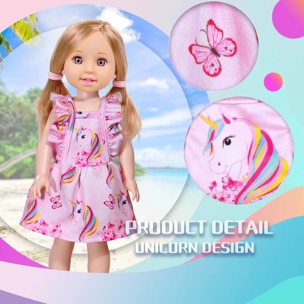 14-Inch-Girl-Doll-Travel-Suitcase-Play-Set Doll- Clothes- Accessories - Image 4