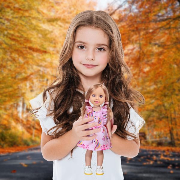 14-Inch-Girl-Doll-Travel-Suitcase-Play-Set Doll- Clothes- Accessories - Image 5